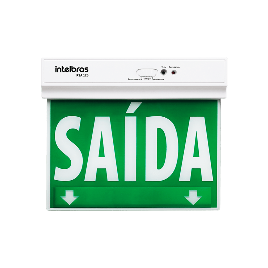 PLACA DE SINALIZAÇÃO SEMPRE ACESA - PSA225 D. FAC