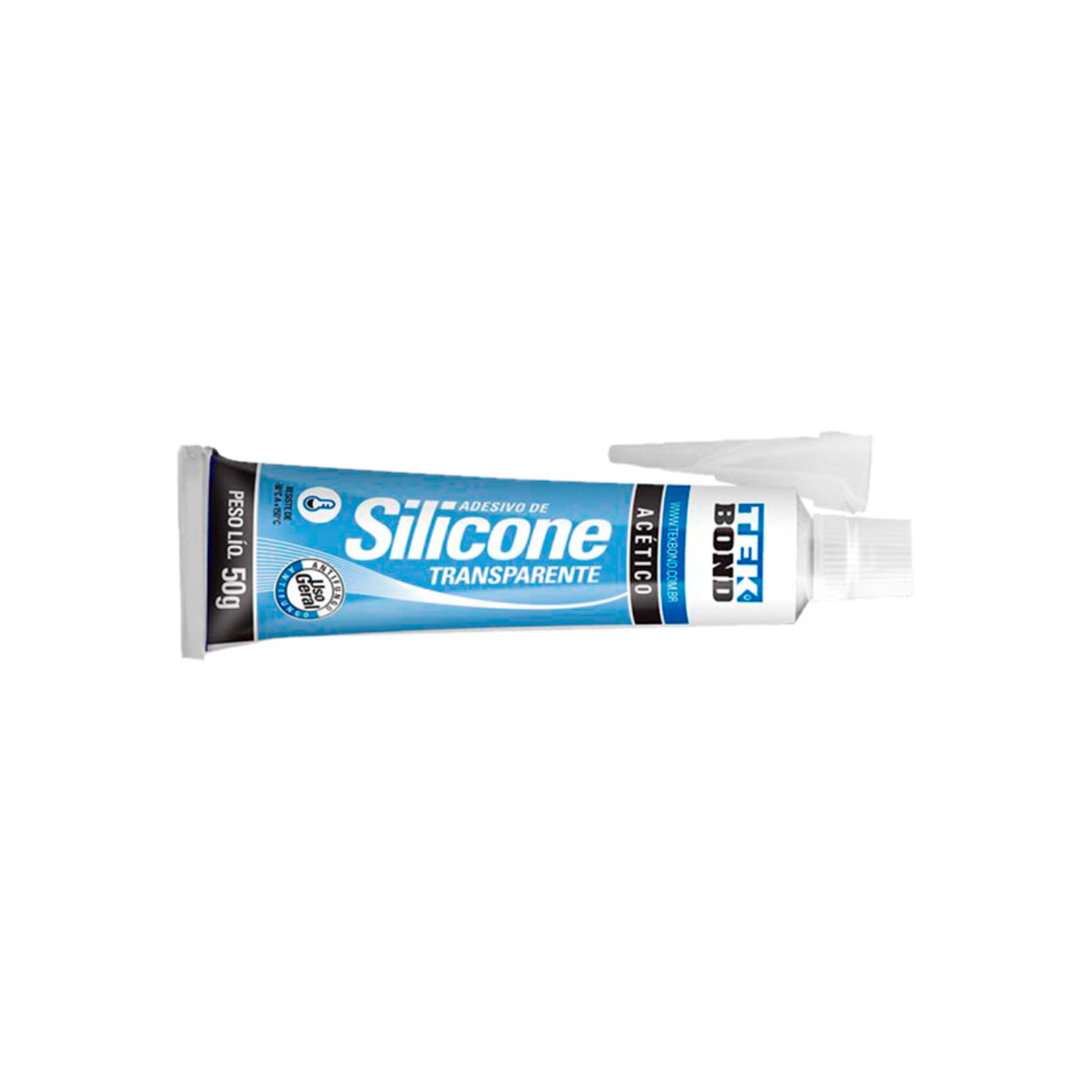 SILICONE TEKBOND ACET 50G INCOLOR