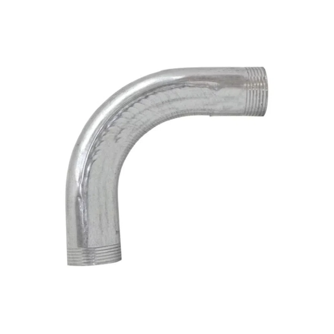 CURVA GALV ELETROLITICO BSP 90X1/2 CURVAS-NBR5624 CURVA GALV ELETROLITICO BSP 90X1/2 CURVAS-NBR5624