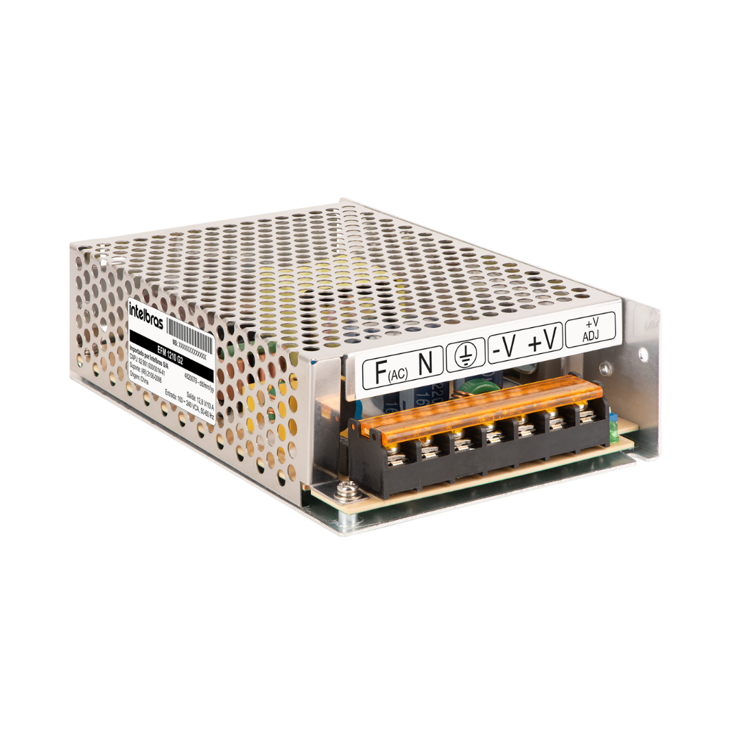 FONTE INTELBRAS 12,8V 10A - EFM 1210 G2 FONTE INTELBRAS 12,8V 10A - EFM 1210 G2