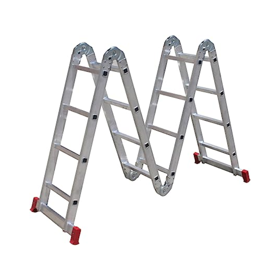 ESCADA ARTICULADA 13 EM 1 DE ALUMINIO 4X4 DEGRAUS