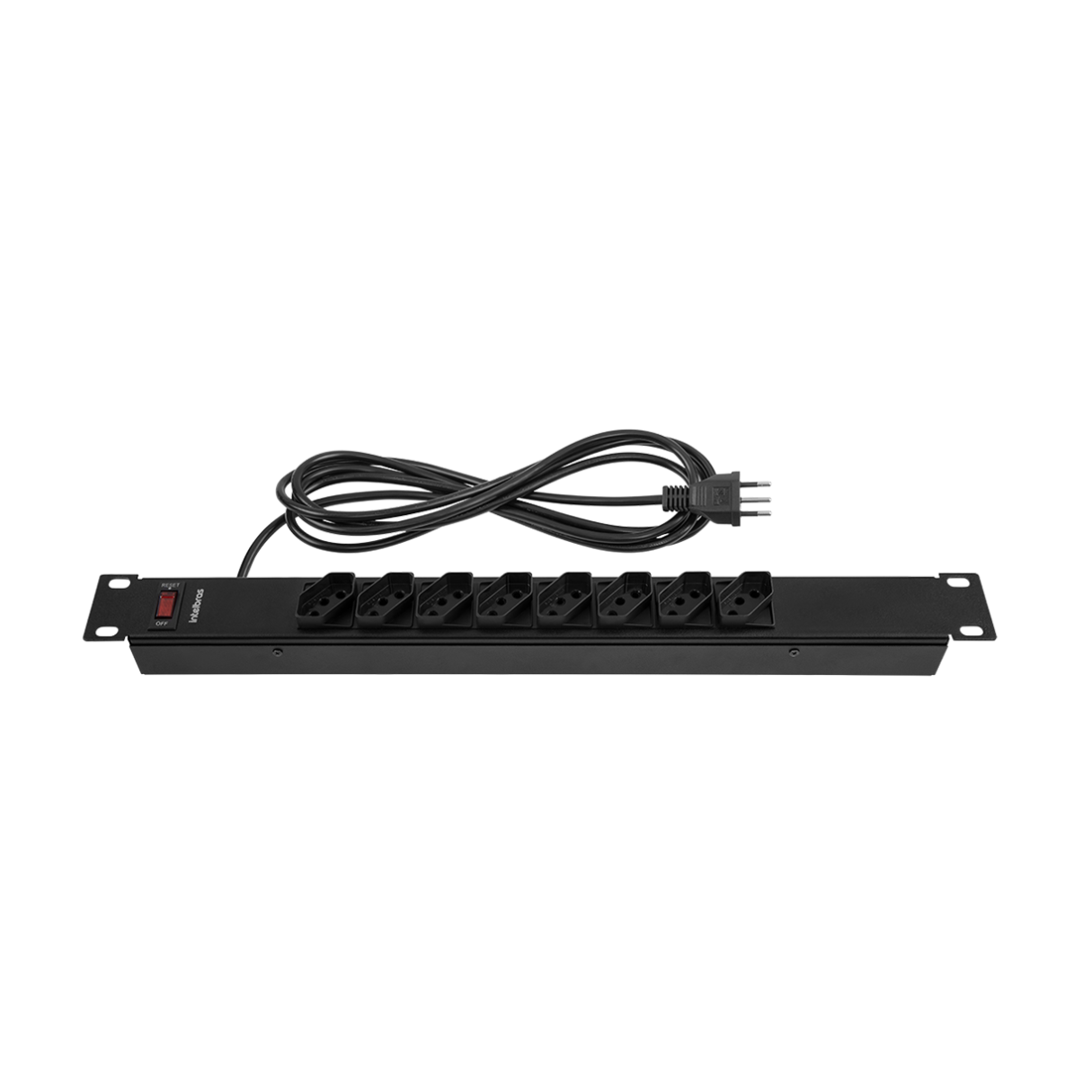 REGUA 8 TOMADAS PARA RACK - EPR 208 REGUA 8 TOMADAS PARA RACK - EPR 208