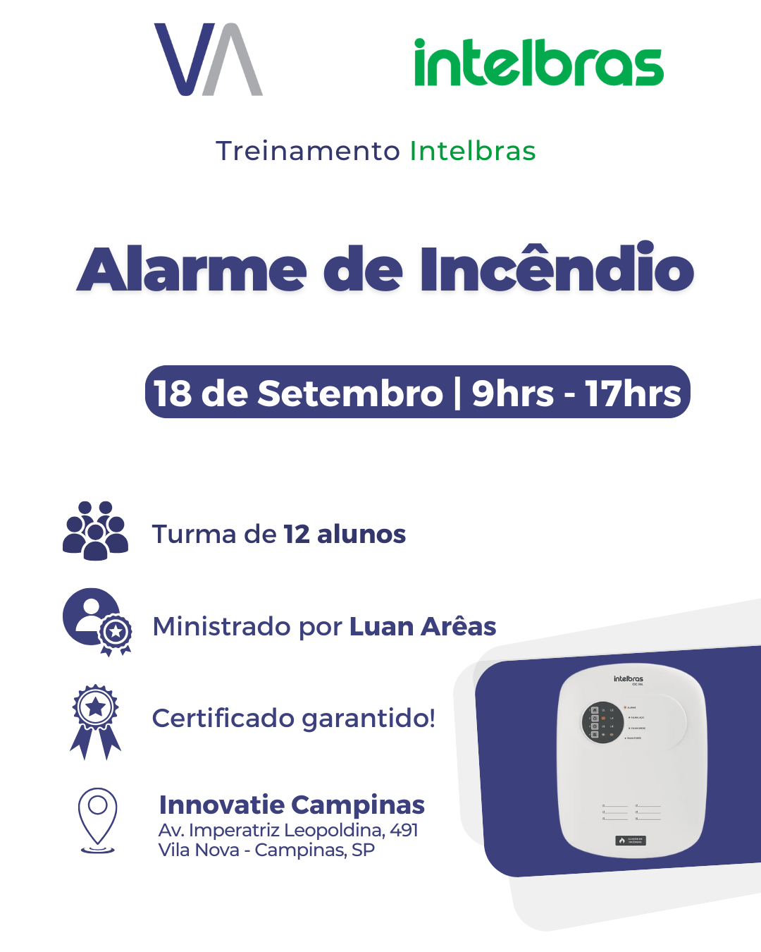 Alarme de incêndio