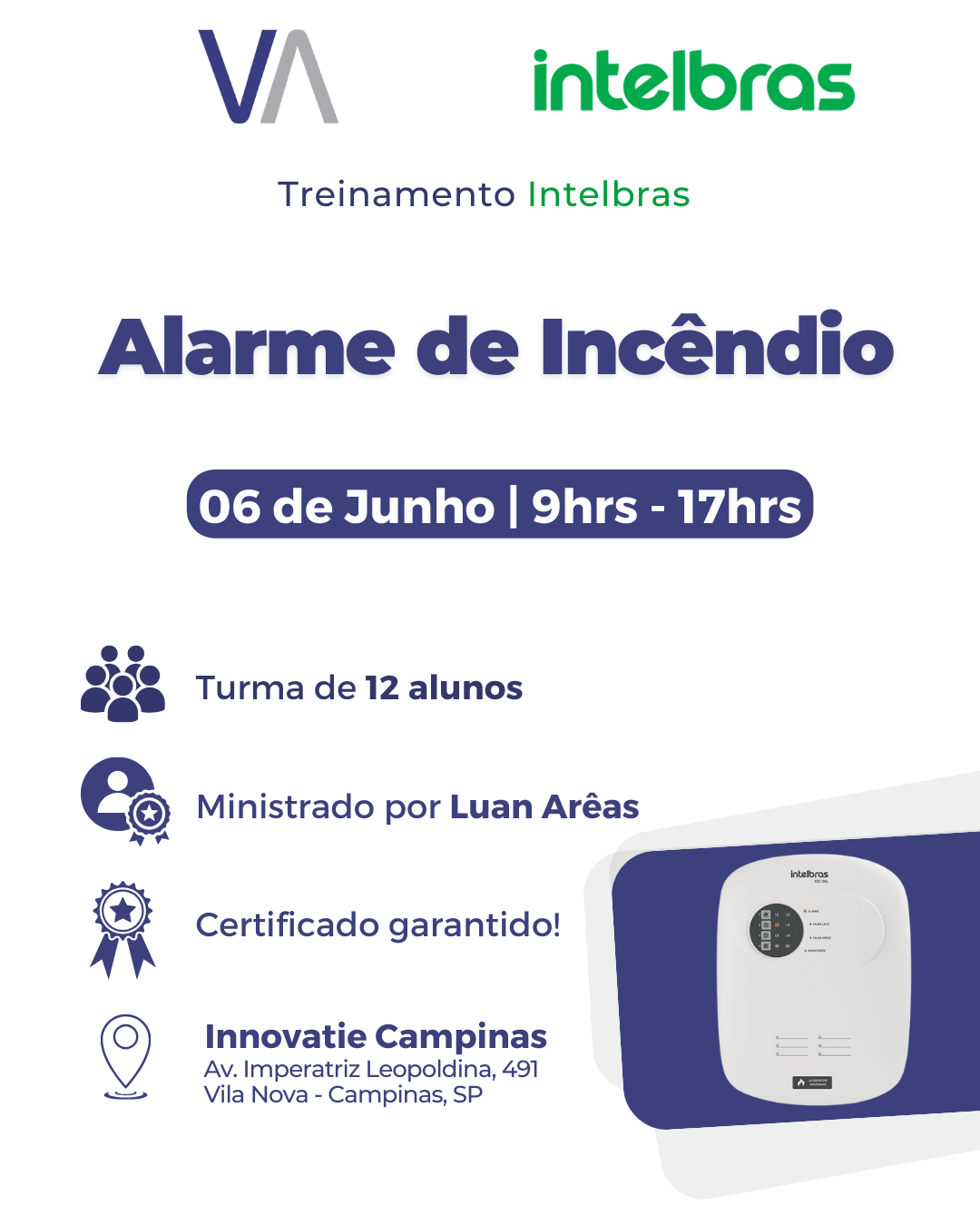 Alarme de incêndio