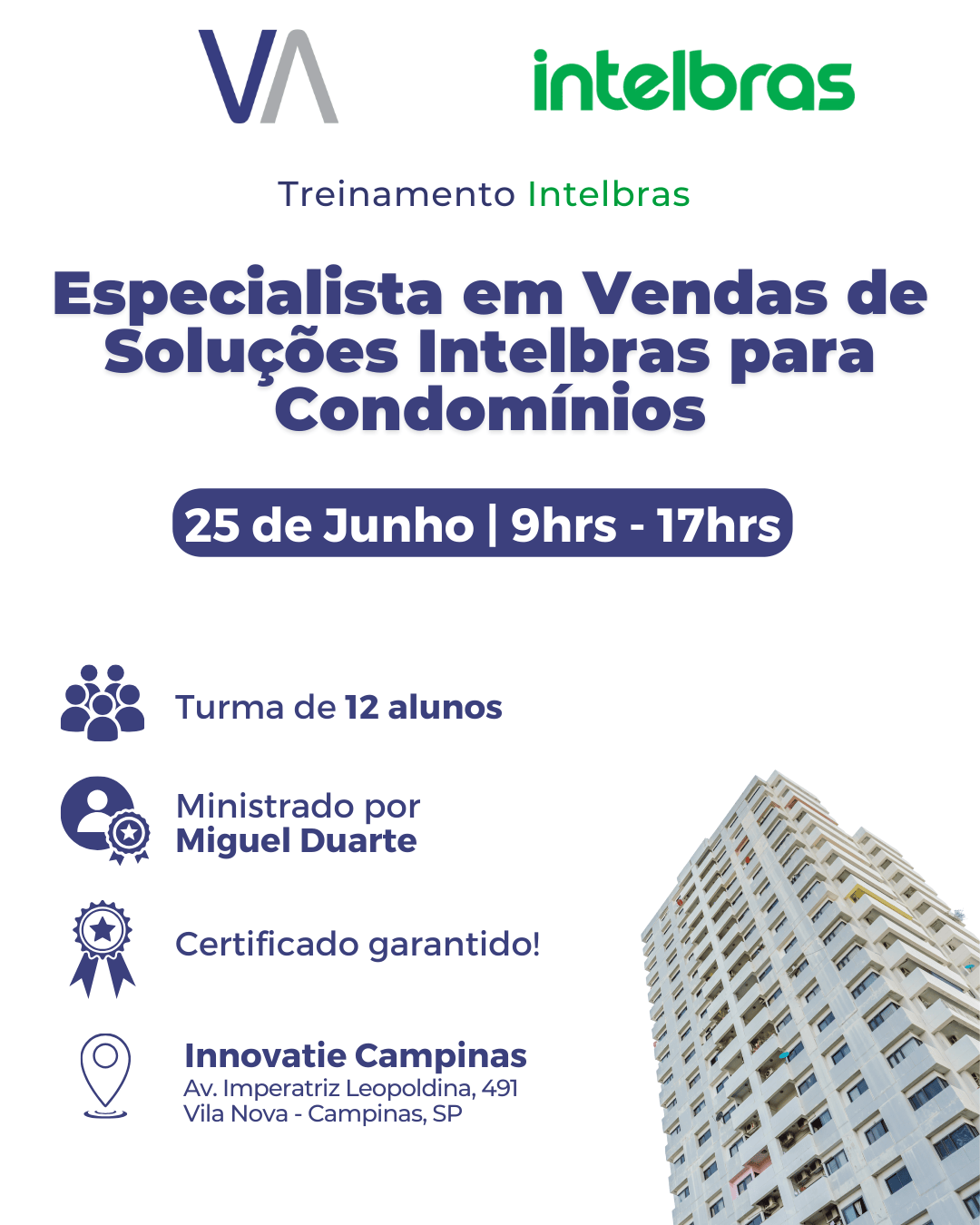 Especialista em Vendas de Soluções para Condomínios