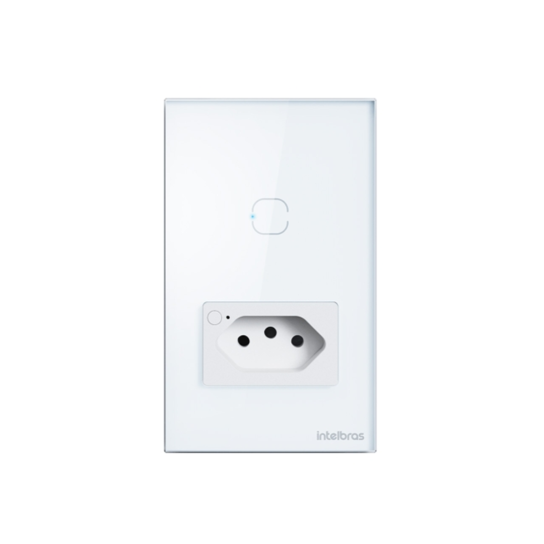 TOMADA SIMPLES 10A SMART WI-FI ETS 2001 BRANCO