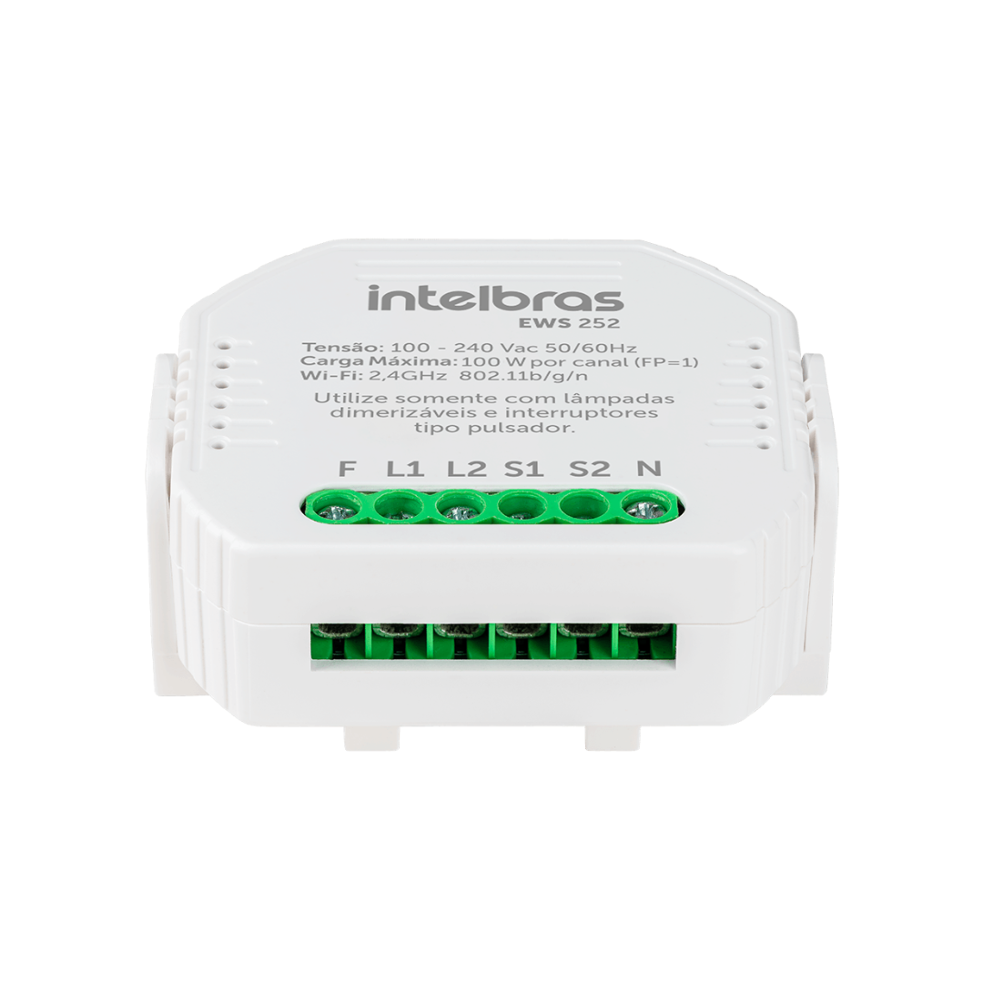 INTERRUPTOR DIMMER SMART WI-FI EWS 252 INTERRUPTOR DIMMER SMART WI-FI EWS 252