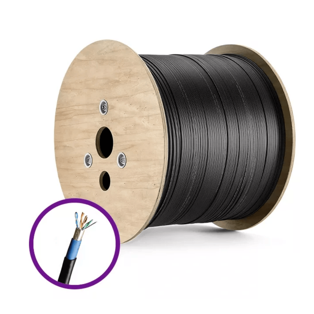 BOB CABO F/UTP CAT5E DC + BLINDADO (300 MT) - MPT