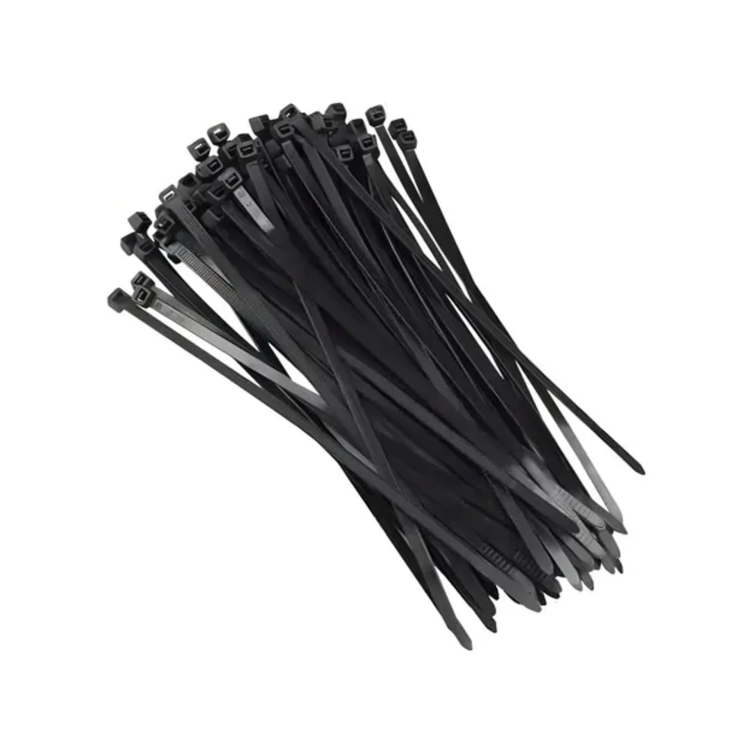 ABRACADEIRA 5MM X 30CM - PRETA (PCT 100UND)