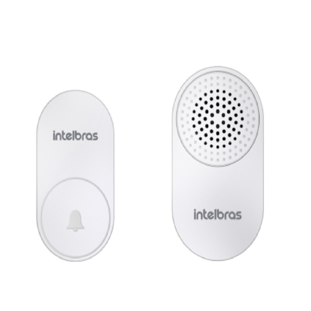 CAMPAINHA SEM FIO SEM BATERIA CIK 102 BRANCA