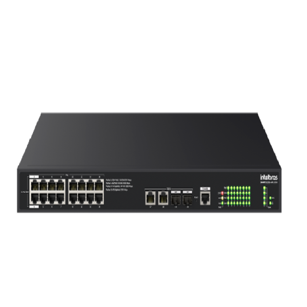 SWITCH GERENCIAVEL 18P 240W + 2SFP SMART S2120G-HP