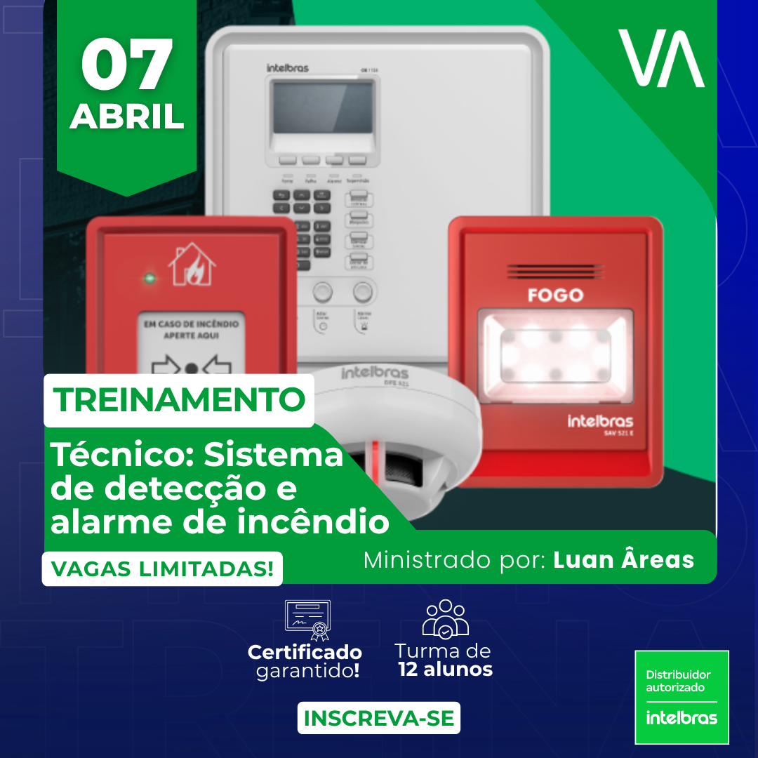 Técnico: Sistema de detecção e alarme de incêndio - Campinas