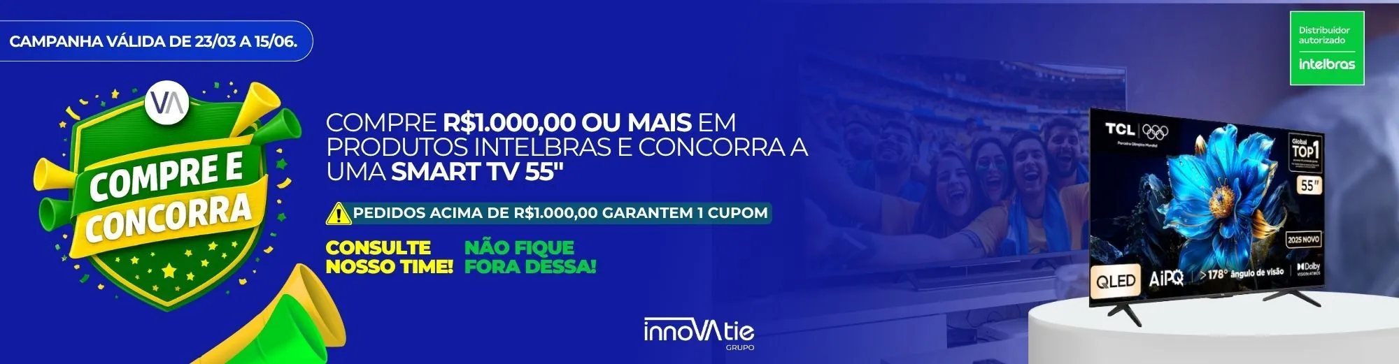 Campanha Compre e Concorra - Intelbras