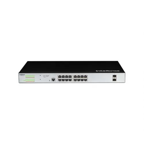 SWITCH 16PG + 2PGBIC - SG 1602 POE MAX GERENCIAVEL