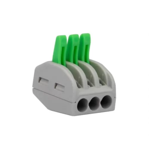 CONEX 1000 CLIP 3 VIAS 4MM (PCTE 4 PÇ)
