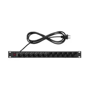 REGUA 12 TOMADAS PARA RACK - EPR 212 REGUA 12 TOMADAS PARA RACK - EPR 212