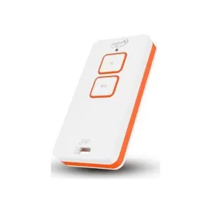 CONTROLE REMOTO ZAP 2B (BRANCO / LARANJA) CONTROLE REMOTO ZAP 2B (BRANCO / LARANJA)