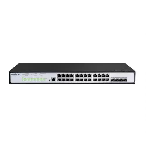 SWITCH 24P GIGA POE + 4P SFP - S2328 G-PA