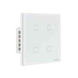 INTERRUPTOR SMART WIFI TOUCH BRANCO EWS 1004