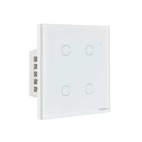 INTERRUPTOR SMART WIFI TOUCH BRANCO EWS 1004
