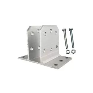 SUPORTE PARA HASTE 30X30 COM PARAFUSO E PORCA SUPORTE PARA HASTE 30X30 COM PARAFUSO E PORCA