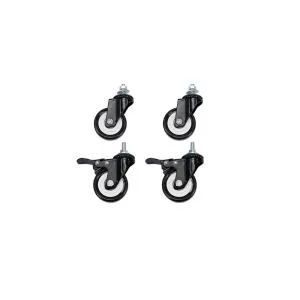 CJTO RODIZIO METALICO P/RACK 4UN KRR 30MM CJTO RODIZIO METALICO P/RACK 4UN KRR 30MM