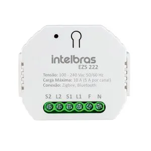 INTERRUP. CONTROLADOR DE CARGAS ZIGBEE 2/2 EZS 222