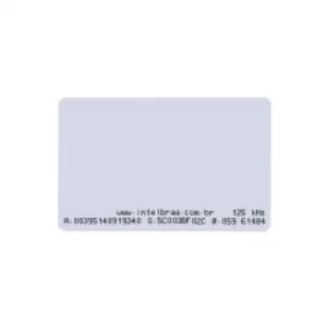 CARTAO DE PROXIMIDADE 125KHZ TH 2000 CARTAO DE PROXIMIDADE 125KHZ TH 2000