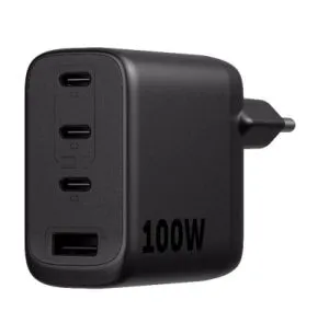 FONTE AC/DC USB PRETO - EC 31 POWER 100W GAN