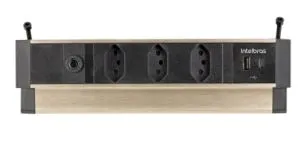 PROTETOR ELETRONICO 3 TOMADAS 2USB P/ BANC EPE 500