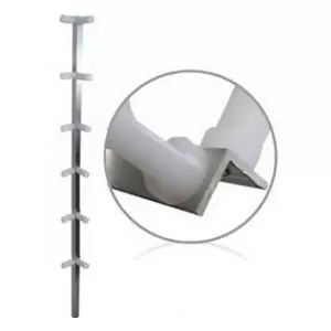 CANTONEIRA 1 X 1/8 1MT C/12 ISOLADORES